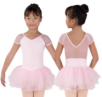 Eurotard Cap Sleeve Tutu Dress 0036 INT PNK