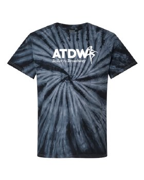 ATDW Tie Dye TShirt 1001A-3 SM BLK
