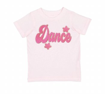 Sweet Wink Dance Script Patch Short Sleeve 1002C 7-8 LPK