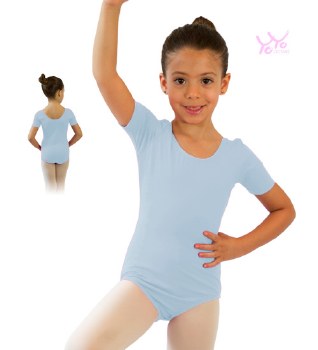 YoYo Active Short Sleeve Leotard 121C 6-7 LBL
