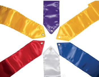 Eurotard Solid Satin Streamer 13902 O/S GLD