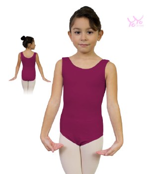 YoYo Active Tank Leotard 141C 2-4 BUR