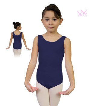 YoYo Active Tank Leotard 141C 2-4 NAV