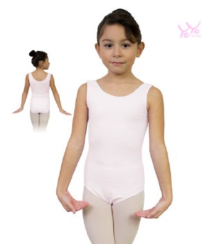 YoYo Active Tank Leotard 141C 2-4 PNK