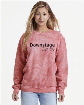 Tie Dye Crewneck 1545A-2 SM CLAY