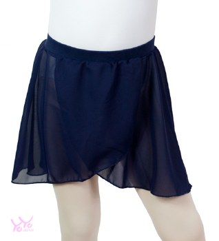 YoYo Active Mock Wrap Skirt 211C 2-4 NAV