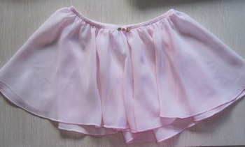YoYo Active Circle Skirt with Pink Rosette 213C 2-4 PNK