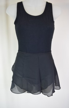 YoYo Active Wrap Skirt 221C 4-6 BLK