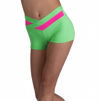 Danshuz Two Tone Shorts 26404C 8-10 LGNPK