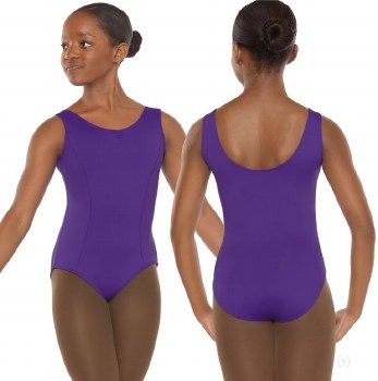 Eurotard Princess Seam Tank Leotard 44264C 8-10 PUR