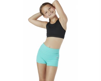 Covalent Activewear Youth Shorts 5106 4-6 TURQ