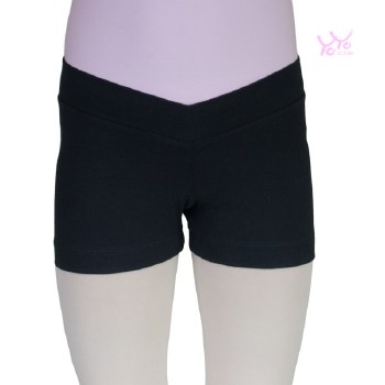 YoYo Active V Front Shorts 511C 2-4 BLK