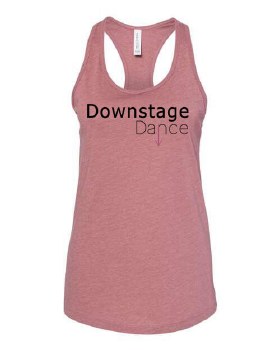 Racerback Tank 6008A-2 SM MAUVE