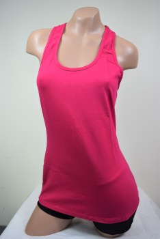 YoYo Active Racerback Tank Top 611A S FUCH