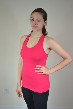 YoYo Active Racerback Tank Top 611A S CER