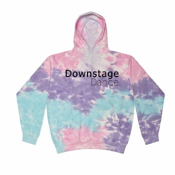 Tie Dye Hooded Sweatshirt 8777A-2 SM COTON