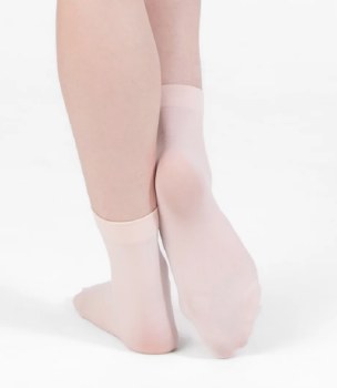 Body Wrappers Ankle High Tights A71 O/S WHT