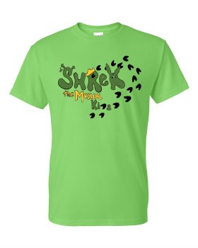 Shrek the Musical T-Shirt 8000A-1 SM LIME