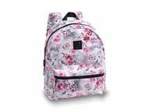 Danshuz Cheetah Floral Backpack B20513 O/S PNK
