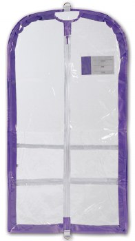 Danshuz Clear Garment Bag B596 O/S LAV