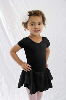 Basic Moves Short Sleeve Dress  5492GU 2-4 BLK