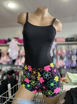 Body Wrappers Printed Shorts 700 MED PCF