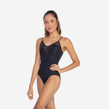 So Danca Camisole Leotard BY09 XSM BLK