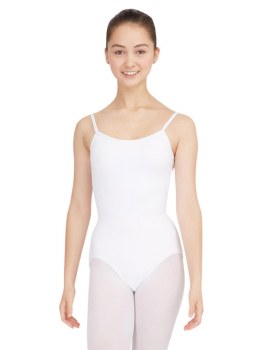 Capezio Adj Cami Leotard CC100 LG WHT