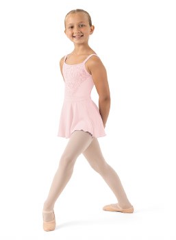 Bloch Camisole Skirted Leotard CL1187 8-10 CDP