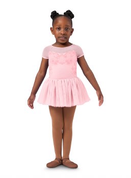 Bloch Lace Cap Sleeve Tutu Leotard CL4192 2-4 CDP