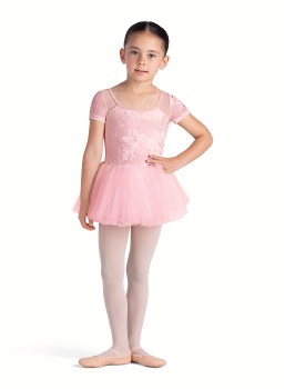 Bloch Cap Sleeve Tutu Leotard CL5242 2-4 CDP