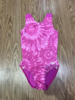 GK Elite Tie Dye Swirl Gymnastics Leotard E4335C 12-14 000