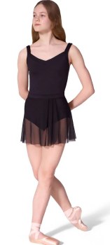Capezio Pull On Skirt F12605W XSM BLK
