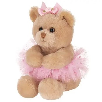 Bearington Collection Ballerina Bear Fa Bear 143312 O/s Pnk