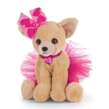 Bearington Collection Ballerina Chihuahua Fa Bear 540110 O/s Pnk