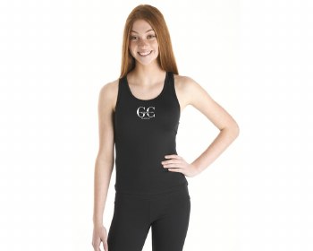 Racerback Tank 8999A-3 XSM BLK