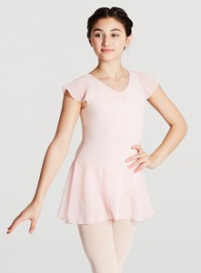 Capezio Flutter Sleeve Dress 113052-4 PNK