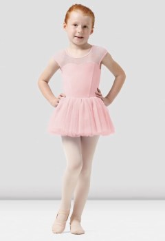 Mirella Paisley Printed Cap Sleeve Tutu Letoard M1557C 2-4 PNK