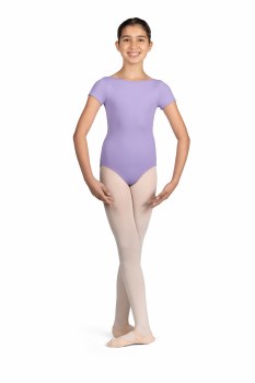 Mirella Boat Neck Cap Sleeve Leotard M1562C 2-4 LLC