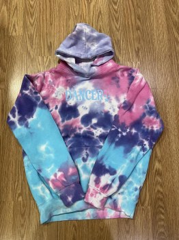 MAK Tie Dye Dancer Hoodie 8777C 899 14-16 COTON