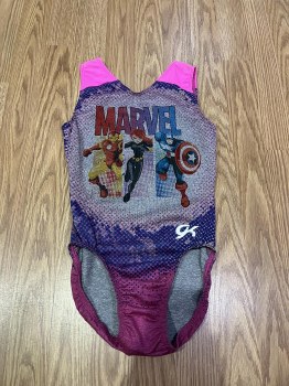 GK Elite Marvel Gymnastics Leotard MV001A XS 000