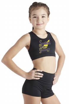 Sports Bra 9100C-1 MED BLK