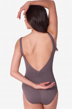 Capezio Low Back Leotard SE1009W XSM GREY