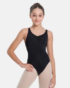 So Danca Tank Leotard with Double Straps SL132 6-7 BLK