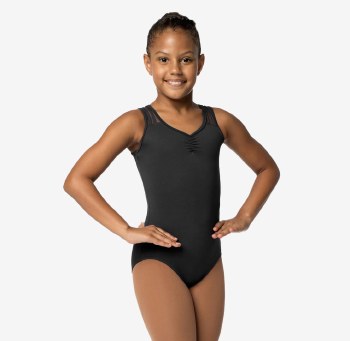 So Danca Mesh Back Tank Leotard SL136 8-10 BLK