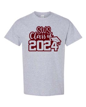 Graduation T-Shirt 5000A 8TH24 SM GRY