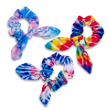 Top Trenz Tie Dye Knot Scrunchie KNOT SCRUNCHIE O/S TD