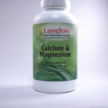 Calcium and Magnesium 250 Tablets