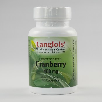 Cranberry 400mg 60 Capsules