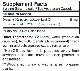 Oregano Oil 60 Capsules